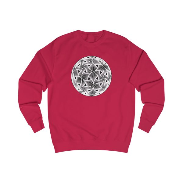 Unisex Sweatshirt: Diatom White - Image 5