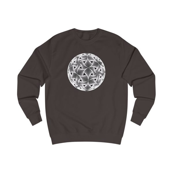 Unisex Sweatshirt: Diatom White - Image 6