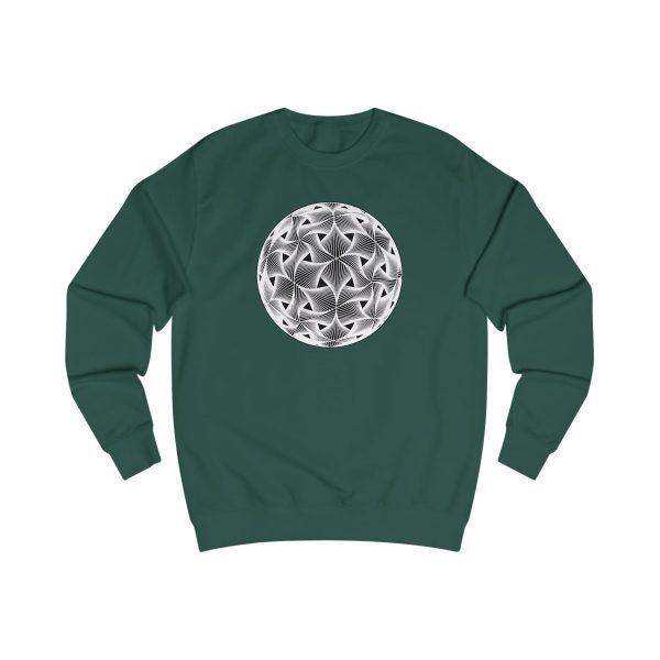 Unisex Sweatshirt: Diatom White - Image 10