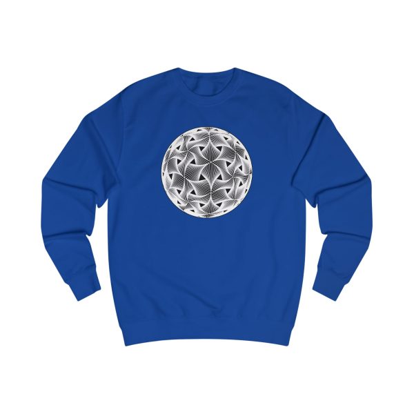 Unisex Sweatshirt: Diatom White - Image 12