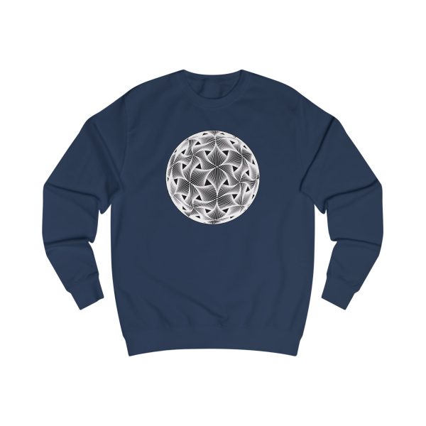 Unisex Sweatshirt: Diatom White - Image 14