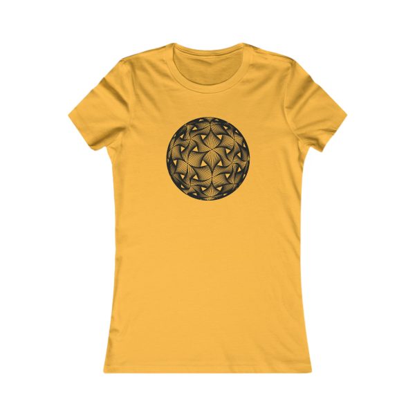 Women's Favorite Tee: Diatom Black - Image 2