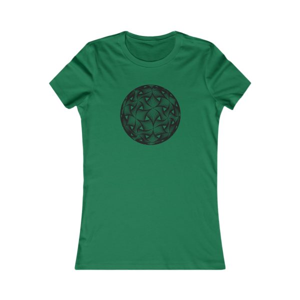 Women's Favorite Tee: Diatom Black - Image 3