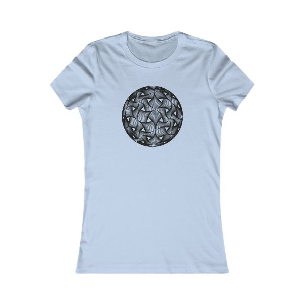 Women's Favorite Tee: Diatom Black - Image 4