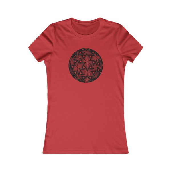Women's Favorite Tee: Diatom Black - Image 6
