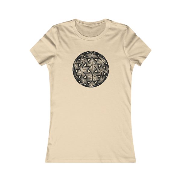 Women's Favorite Tee: Diatom Black - Image 9