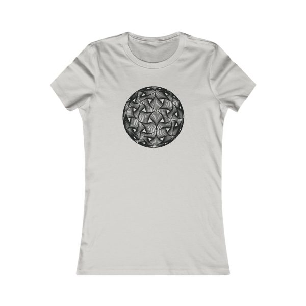 Women's Favorite Tee: Diatom Black - Image 11