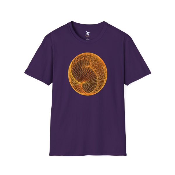 Softstyle T-Shirt: Ellipsoid Geodesics Forge - Image 10