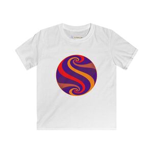 Kids Softstyle Tee: Swirl Dawn