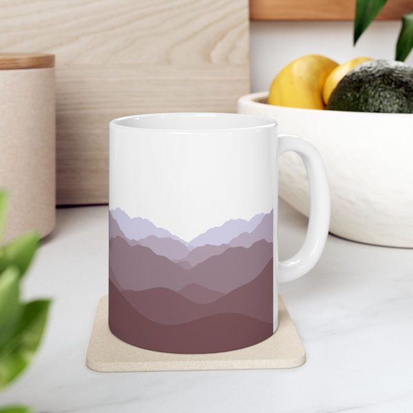 Ceramic Mug (11oz): Nowhere-Differentiable Desert - Image 2