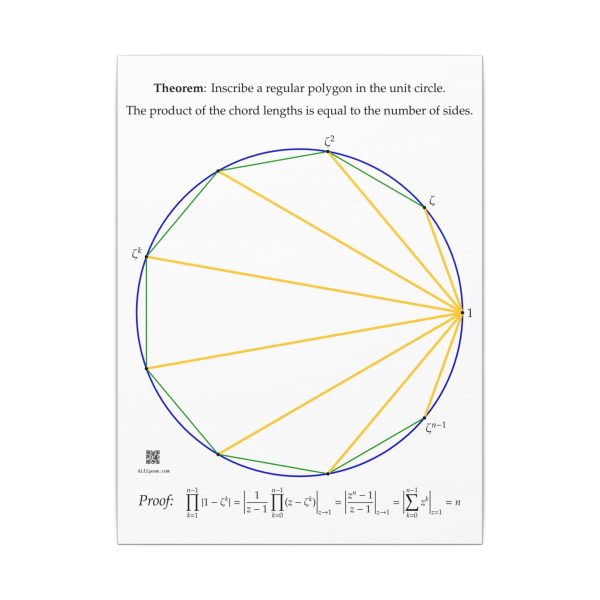 Canvas: Product of Chord Lengths