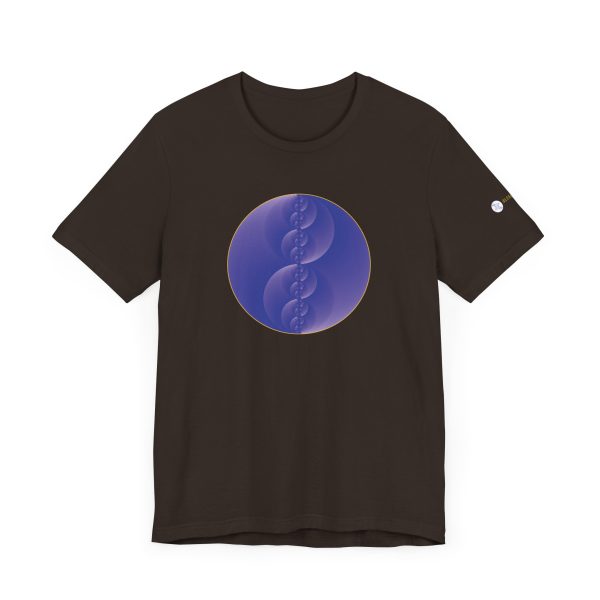 Unisex Tee: Binary Medallion Cirrus - Image 7