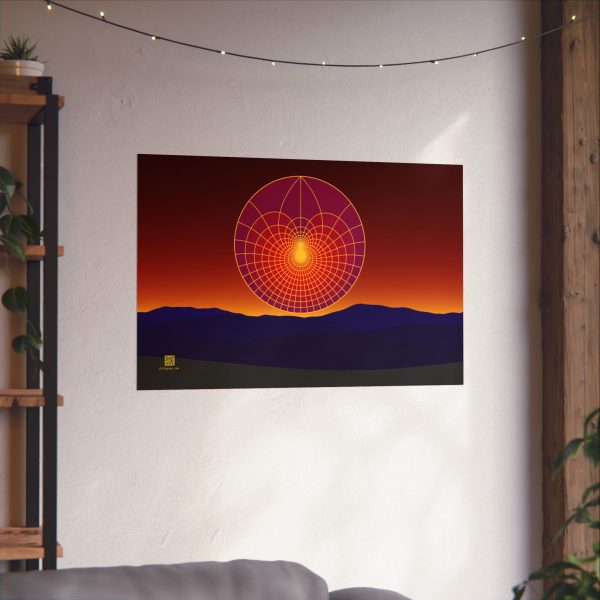 Poster: Lotus Sunset - Image 7