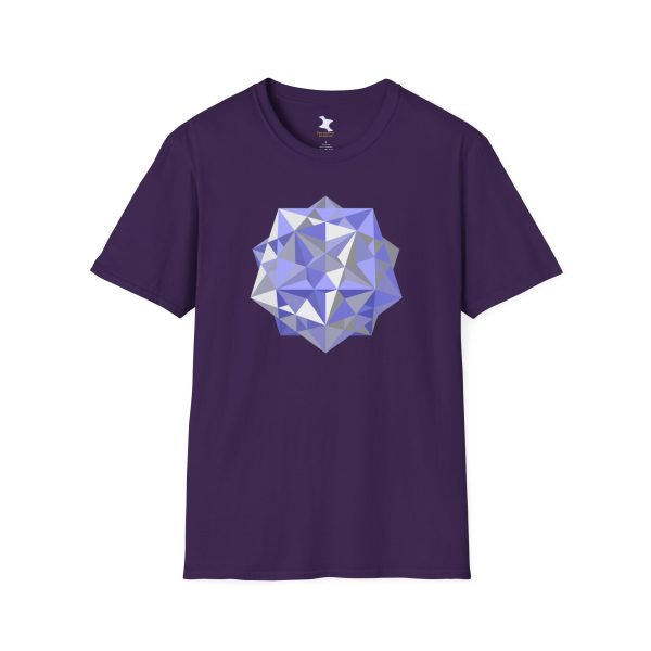 Softstyle T-Shirt: Five Cubes Winter - Image 10