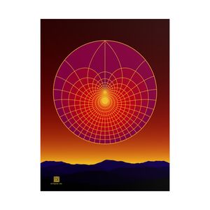 Poster: Lotus Sunset