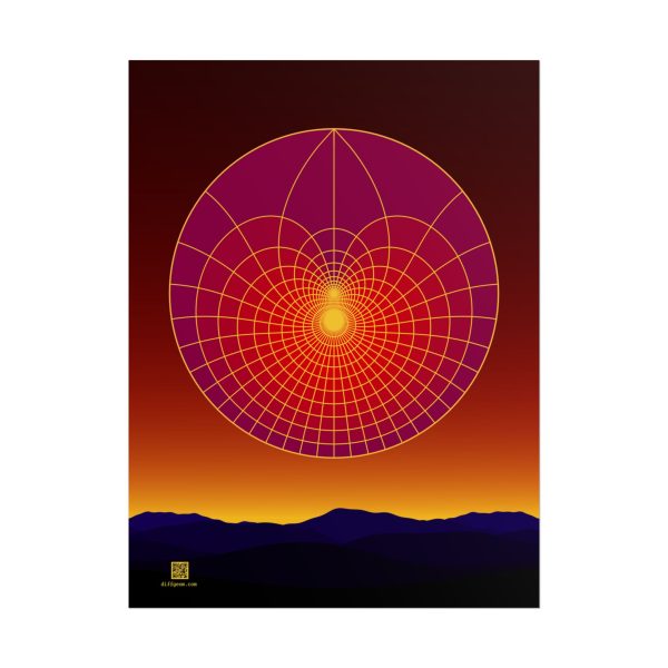 Poster: Lotus Sunset