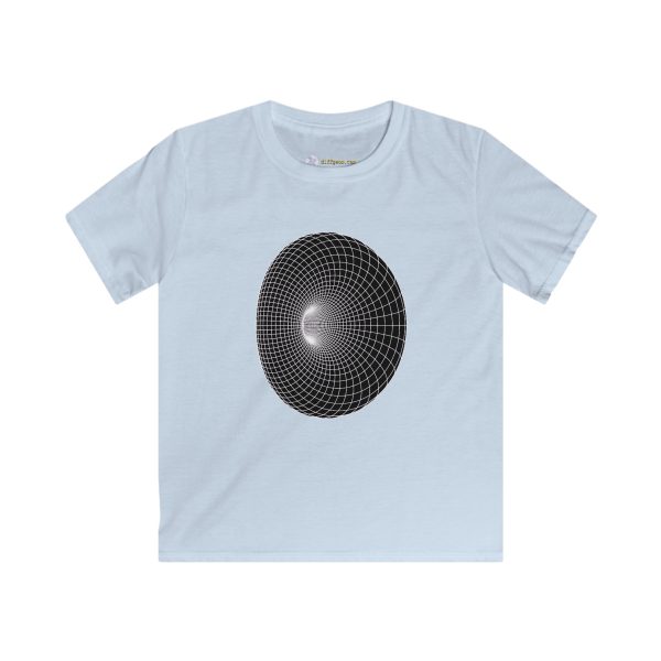 Kids Softstyle Tee: Cyclide White - Image 5