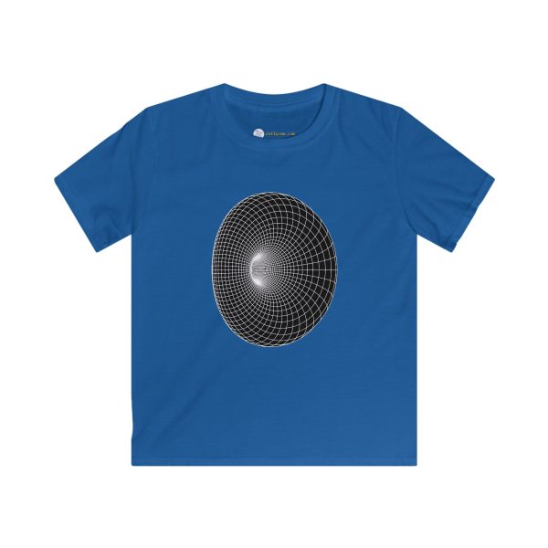 Kids Softstyle Tee: Cyclide White - Image 6