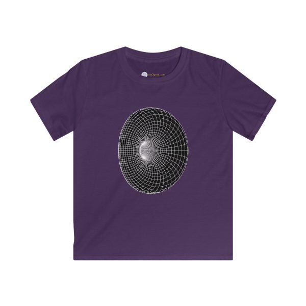 Kids Softstyle Tee: Cyclide White - Image 8