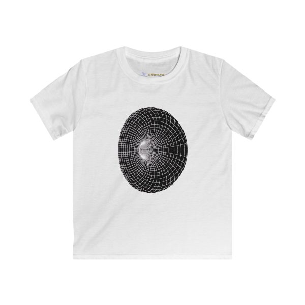 Kids Softstyle Tee: Cyclide White