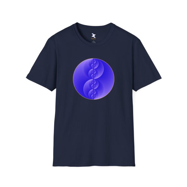 Softstyle T-Shirt: Binary Medallion Cirrus - Image 9