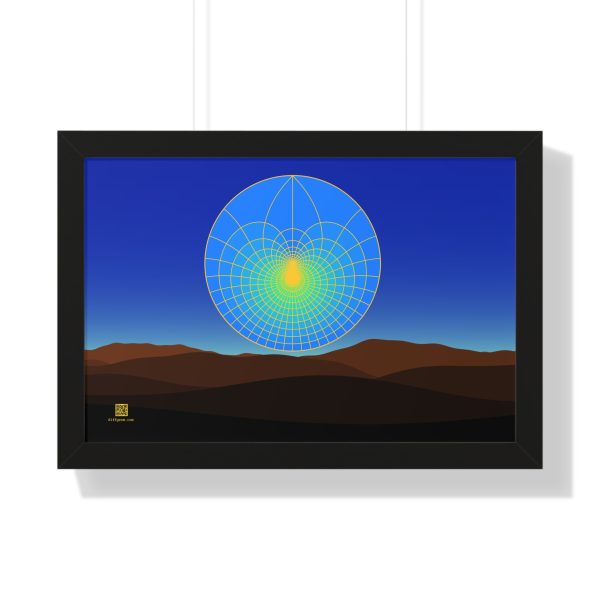 Framed Poster: Lotus Sky