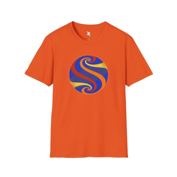 Softstyle T-Shirt: Swirl Autumn - Image 7