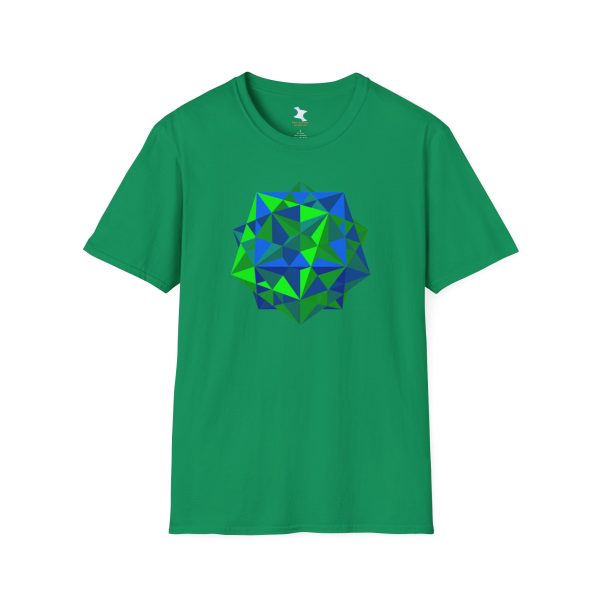 Softstyle T-Shirt: Five Cubes Summer - Image 9