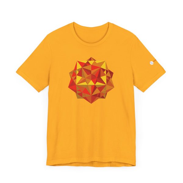 Unisex Tee: Five Cubes Autumn - Image 3