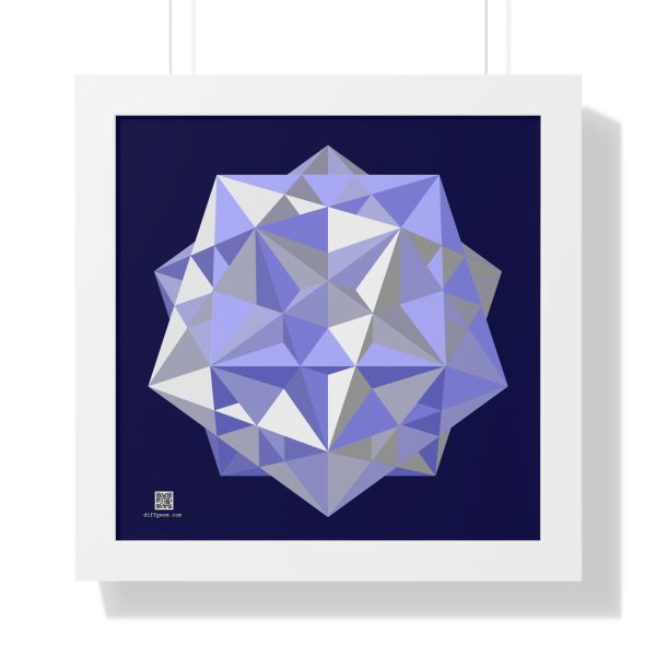 Framed Poster: Five Cubes Winter - Image 3