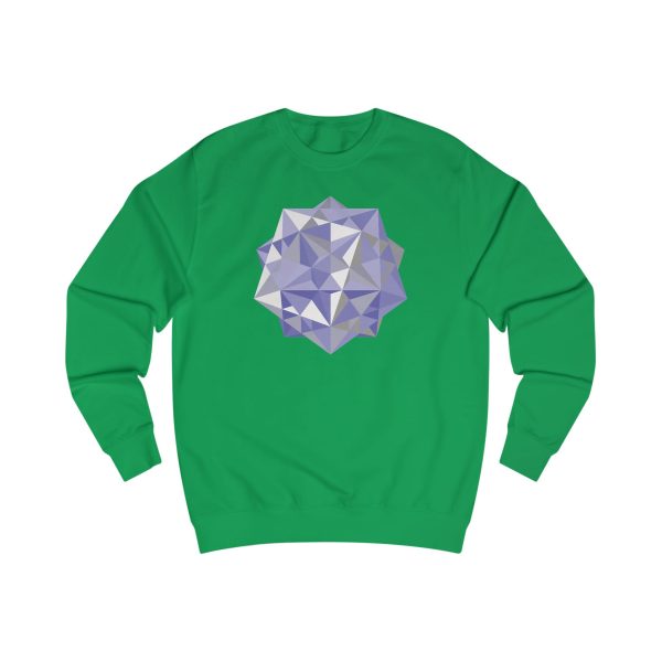 Unisex Sweatshirt: Five Cubes Winter - Image 3