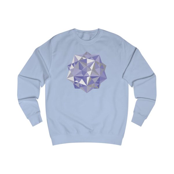Unisex Sweatshirt: Five Cubes Winter - Image 4