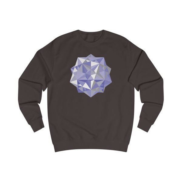 Unisex Sweatshirt: Five Cubes Winter - Image 6