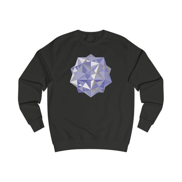 Unisex Sweatshirt: Five Cubes Winter - Image 7