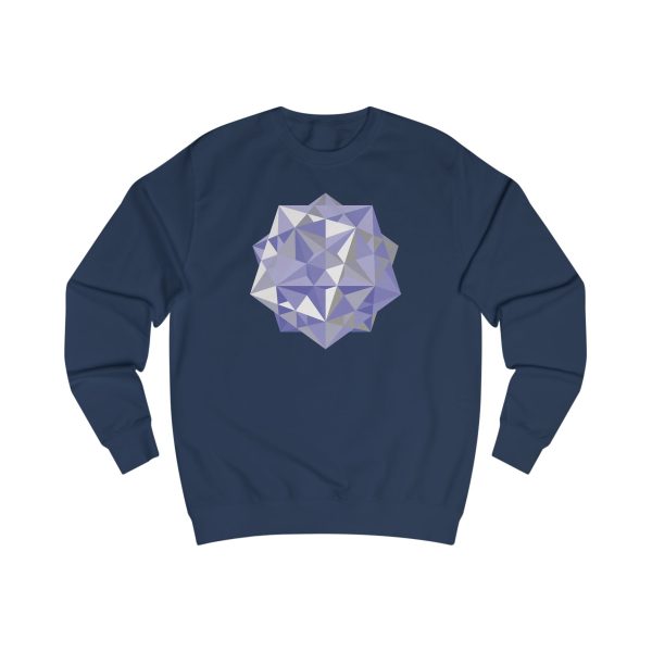Unisex Sweatshirt: Five Cubes Winter - Image 10