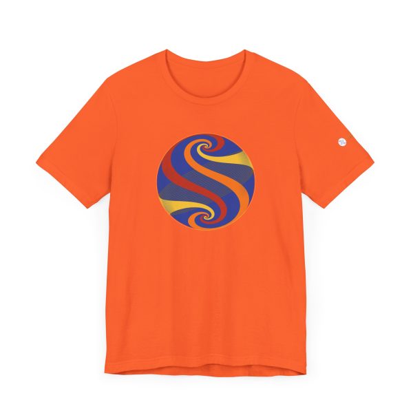 Unisex Tee: Swirl Autumn - Image 2