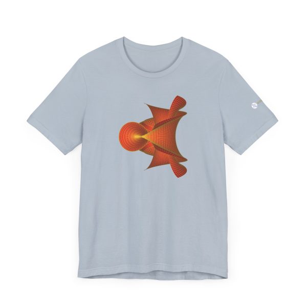Unisex Tee: Kuen's Surface Red - Image 5