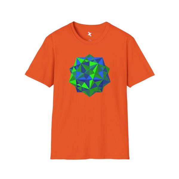 Softstyle T-Shirt: Five Cubes Summer - Image 5