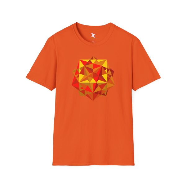 Softstyle T-Shirt: Five Cubes Autumn - Image 7