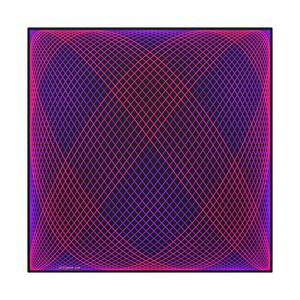 Canvas: Trig Embrace Neon