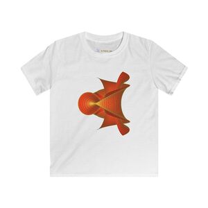 Kids Softstyle Tee: Kuen's Surface Red