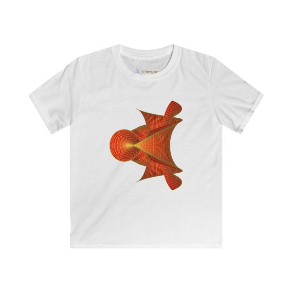 Kids Softstyle Tee: Kuen's Surface Red