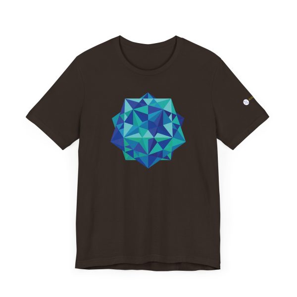 Unisex Tee: Five Cubes Ocean - Image 7