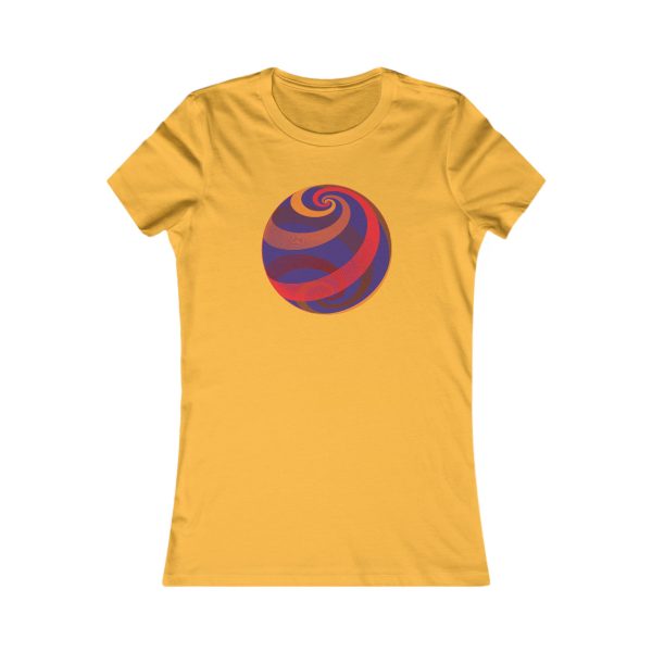 Women's Favorite Tee: Loxodromes Dawn - Image 2