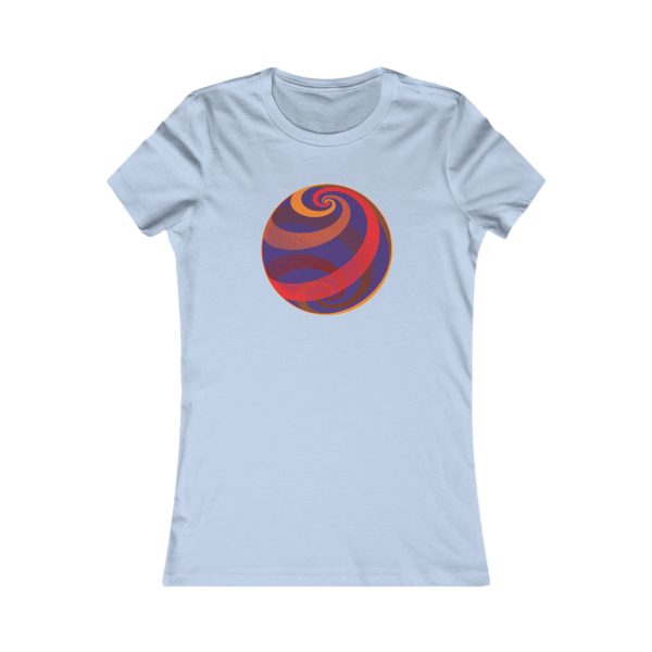 Women's Favorite Tee: Loxodromes Dawn - Image 4