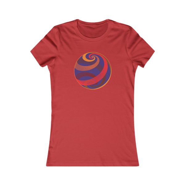 Women's Favorite Tee: Loxodromes Dawn - Image 5