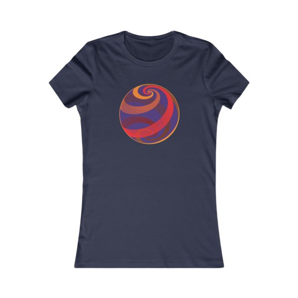 Women's Favorite Tee: Loxodromes Dawn - Image 9