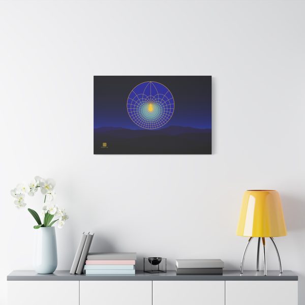 Large Canvas (1.25in): Lotus Moonlight - Image 2