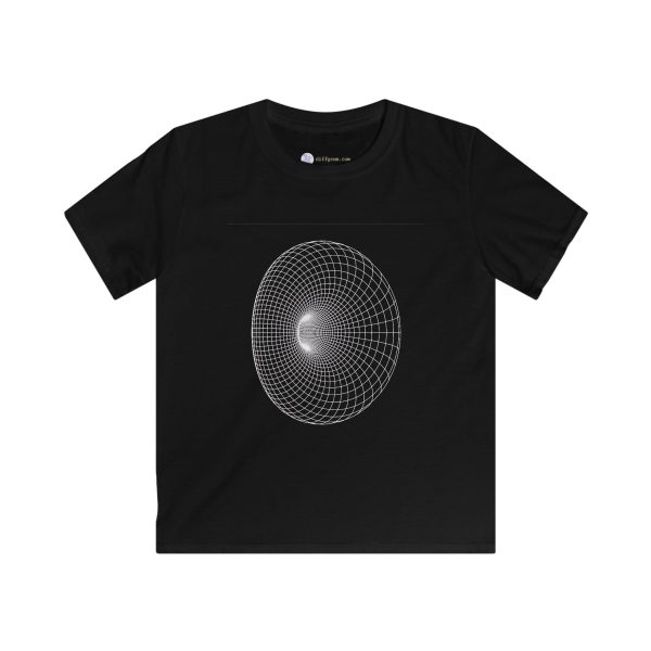 Kids Softstyle Tee: Cyclide White - Image 2