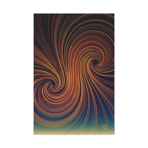 Large Canvas (1.25"): Polar Orbits Dusk